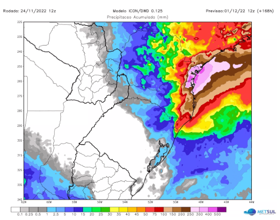 São Paulo terá chuva nesta semana - MetSul Meteorologia