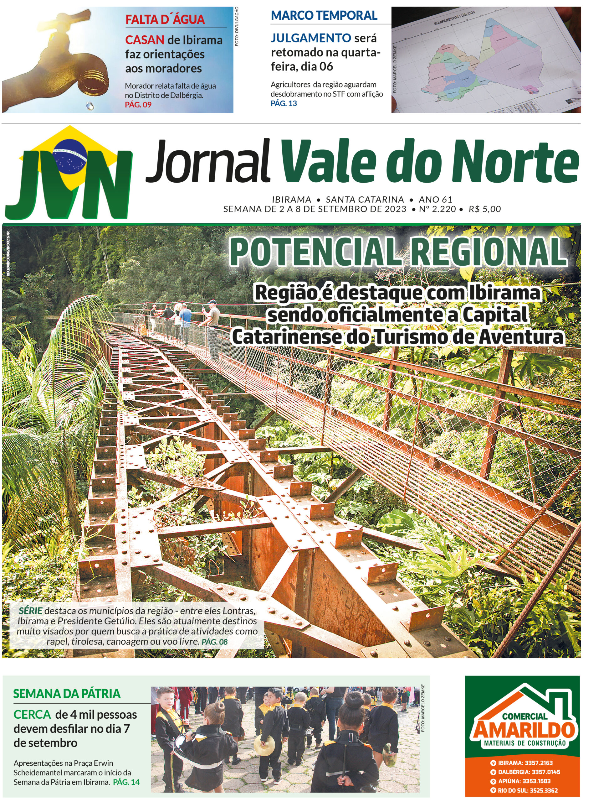 JORNAL VALE DO NORTE- DE 02 A 08 DE SETEMBRO