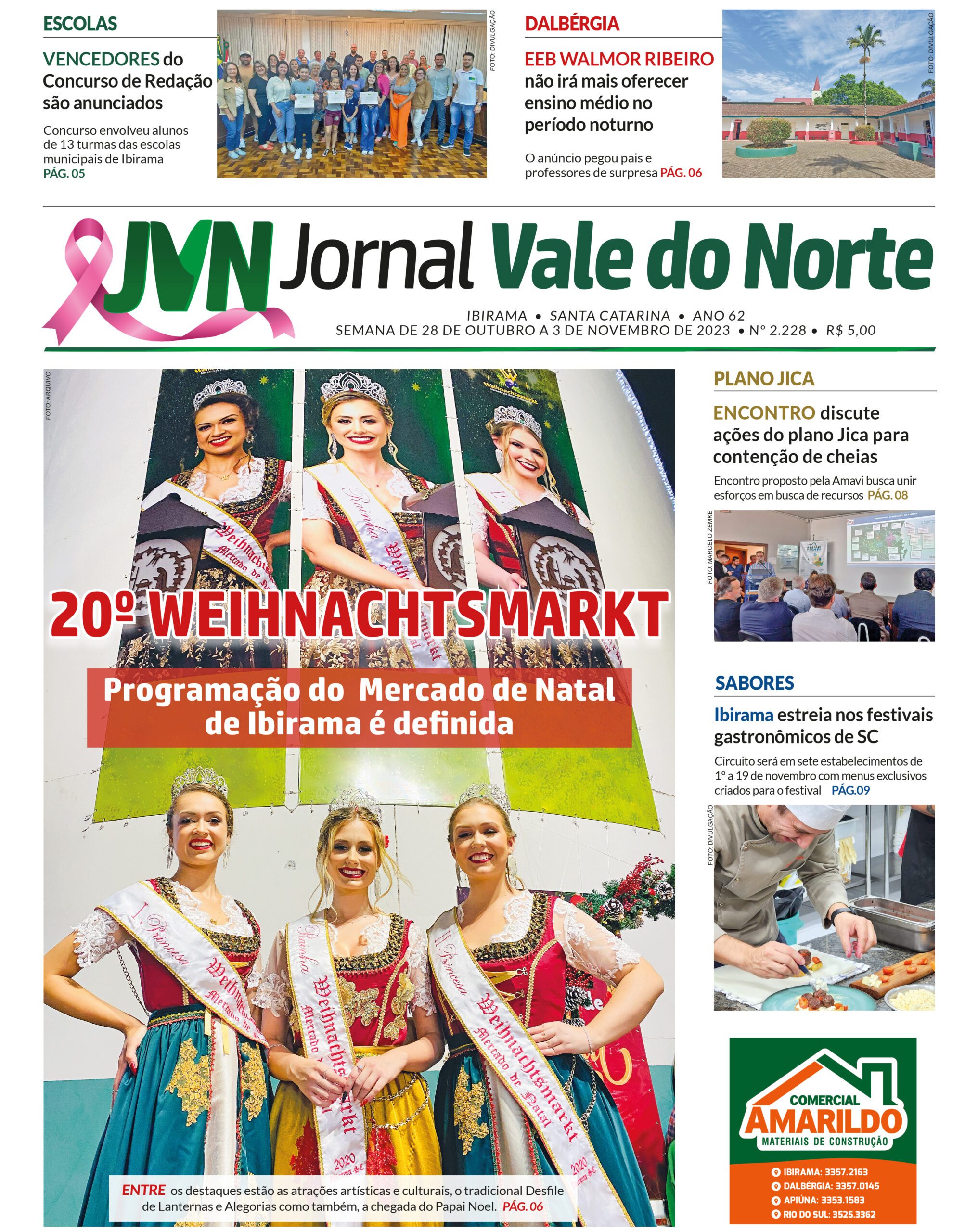 JORNAL VALE DO NORTE- DE 28 DE OUTUBRO A 03 DE NOVEMBRO