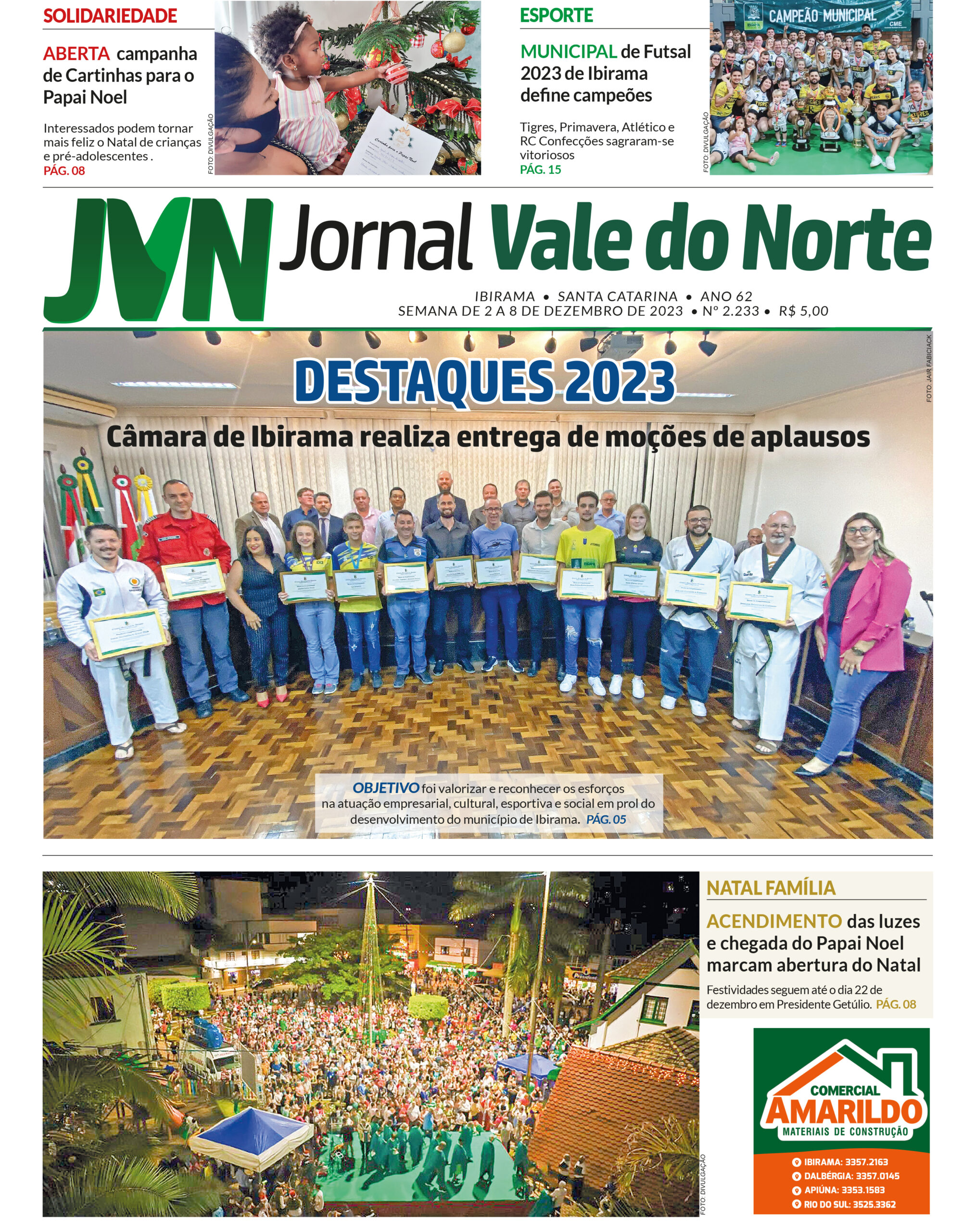 JORNAL VALE DO NORTE DE 02 A 08 DE DEZEMBRO
