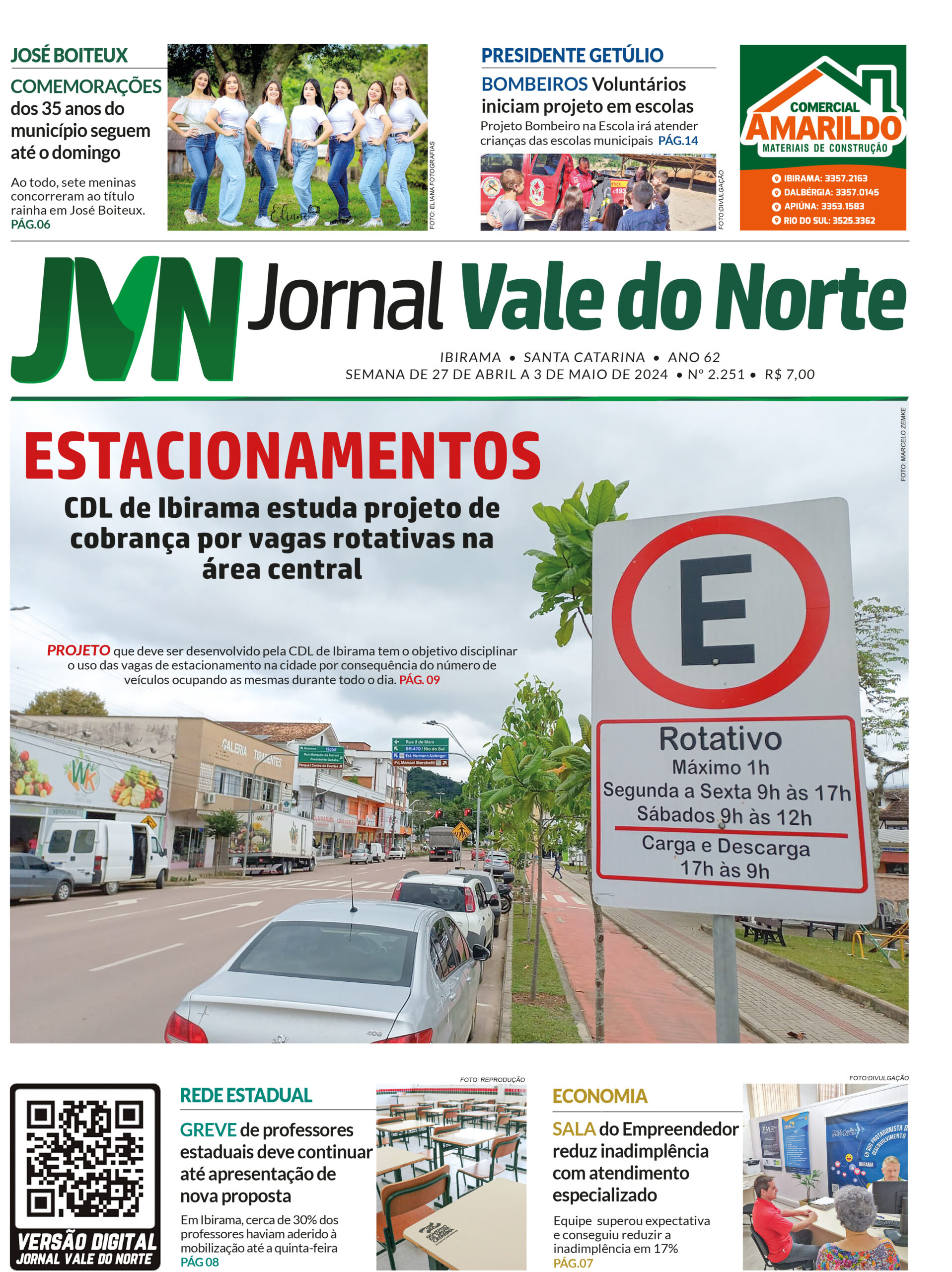 JORNAL VALE DO NORTE DE 27 DE ABRIL A 03 DE MAIO