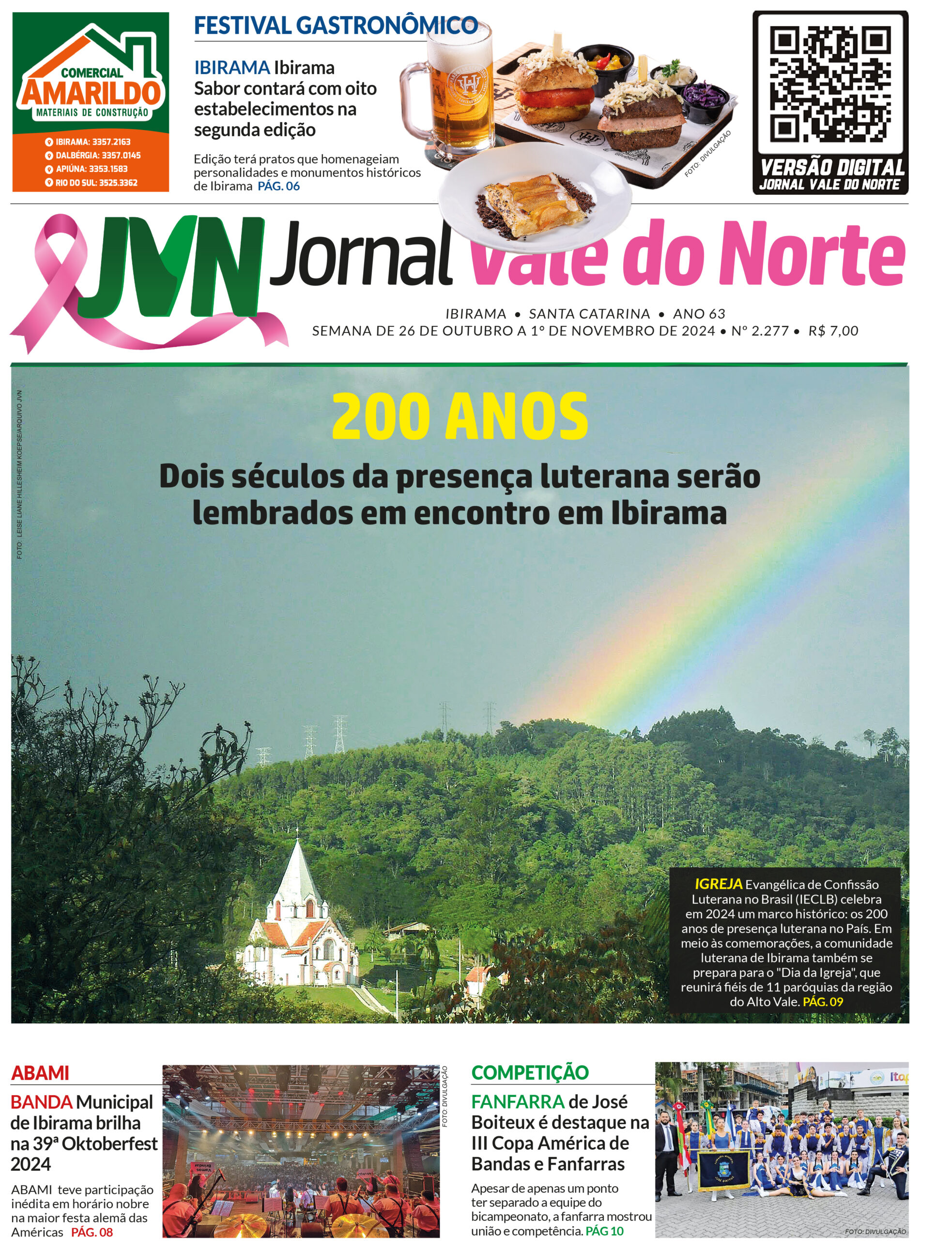 JORNAL VALE DO NORTE DE 26 DE OUTUBRO A 1 DE NOVEMBRO