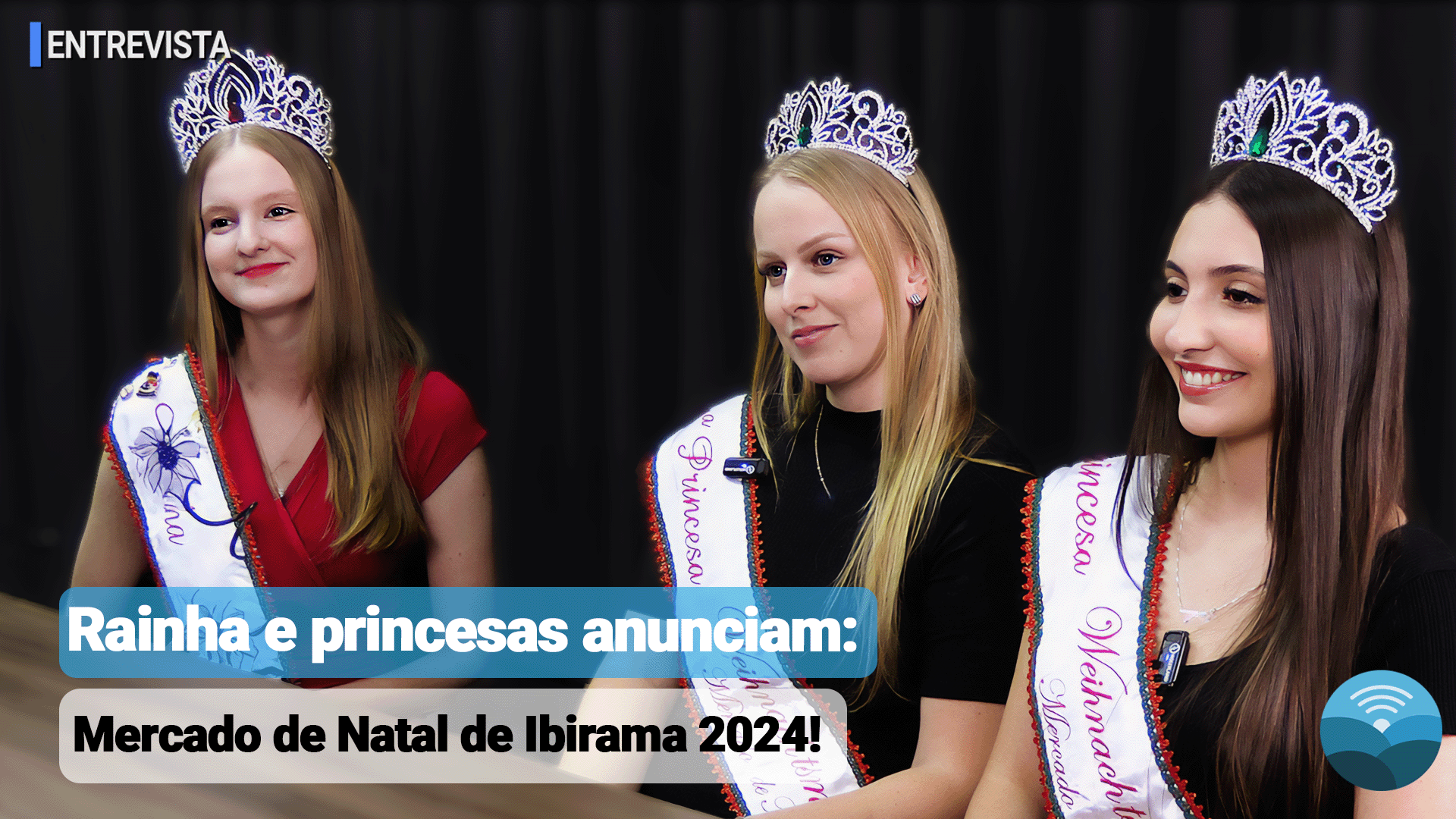 Rainha e princesas celebram legado e anunciam programação do Weihnachtsmarkt em Ibirama