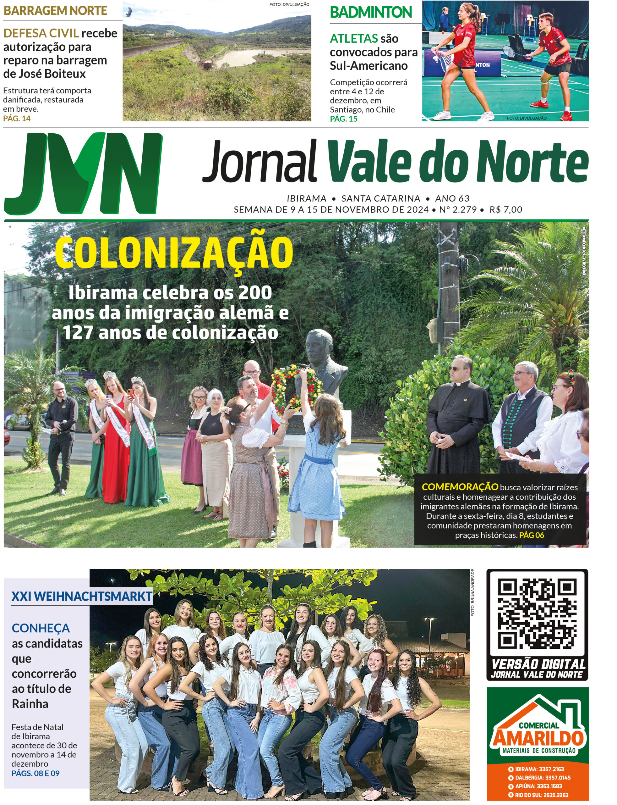 JORNAL VALE DO NORTE DE 09 A 15 DE NOVEMBRO