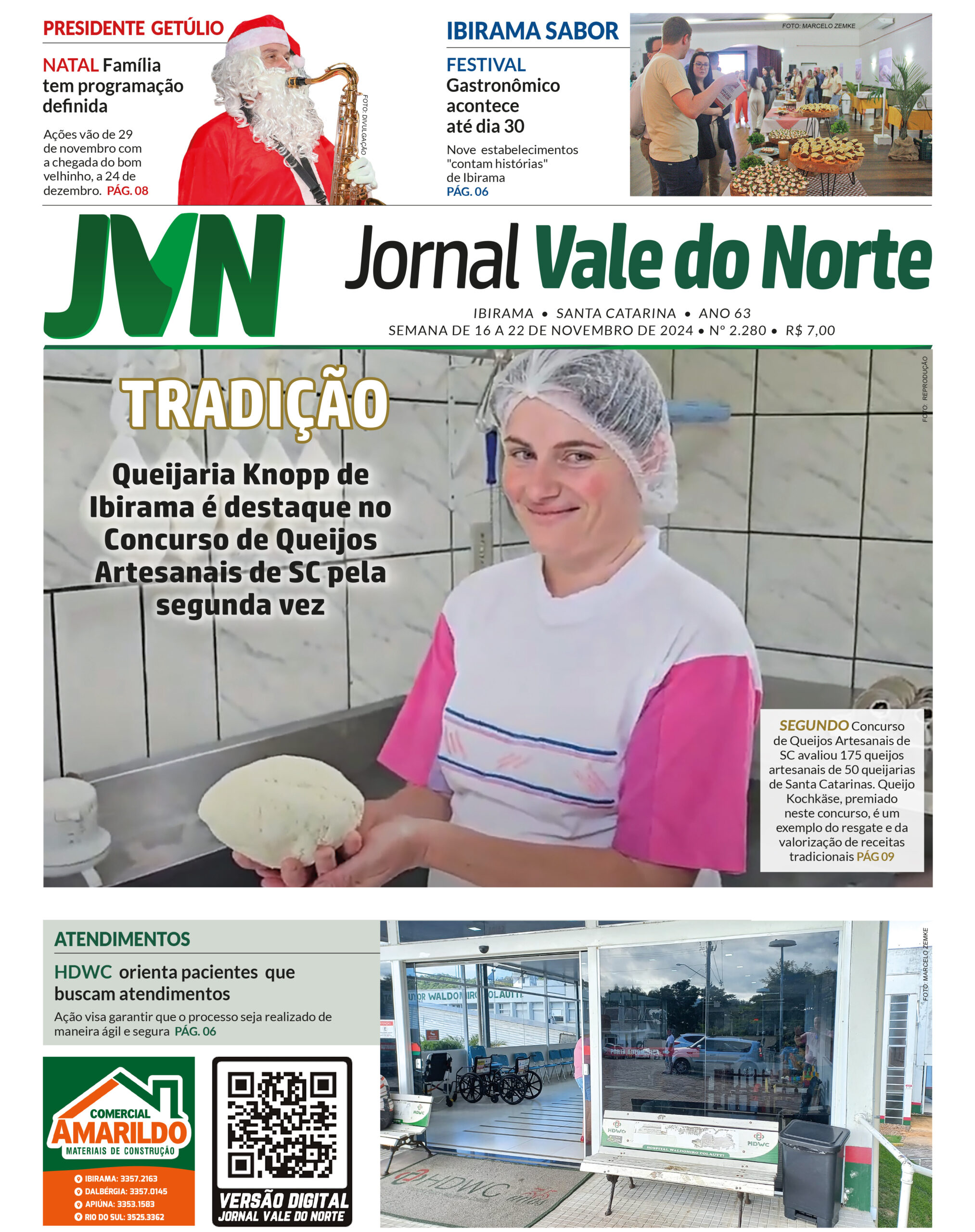 JORNAL VALE DO NORTE DE 16 A 22 DE NOVEMBRO