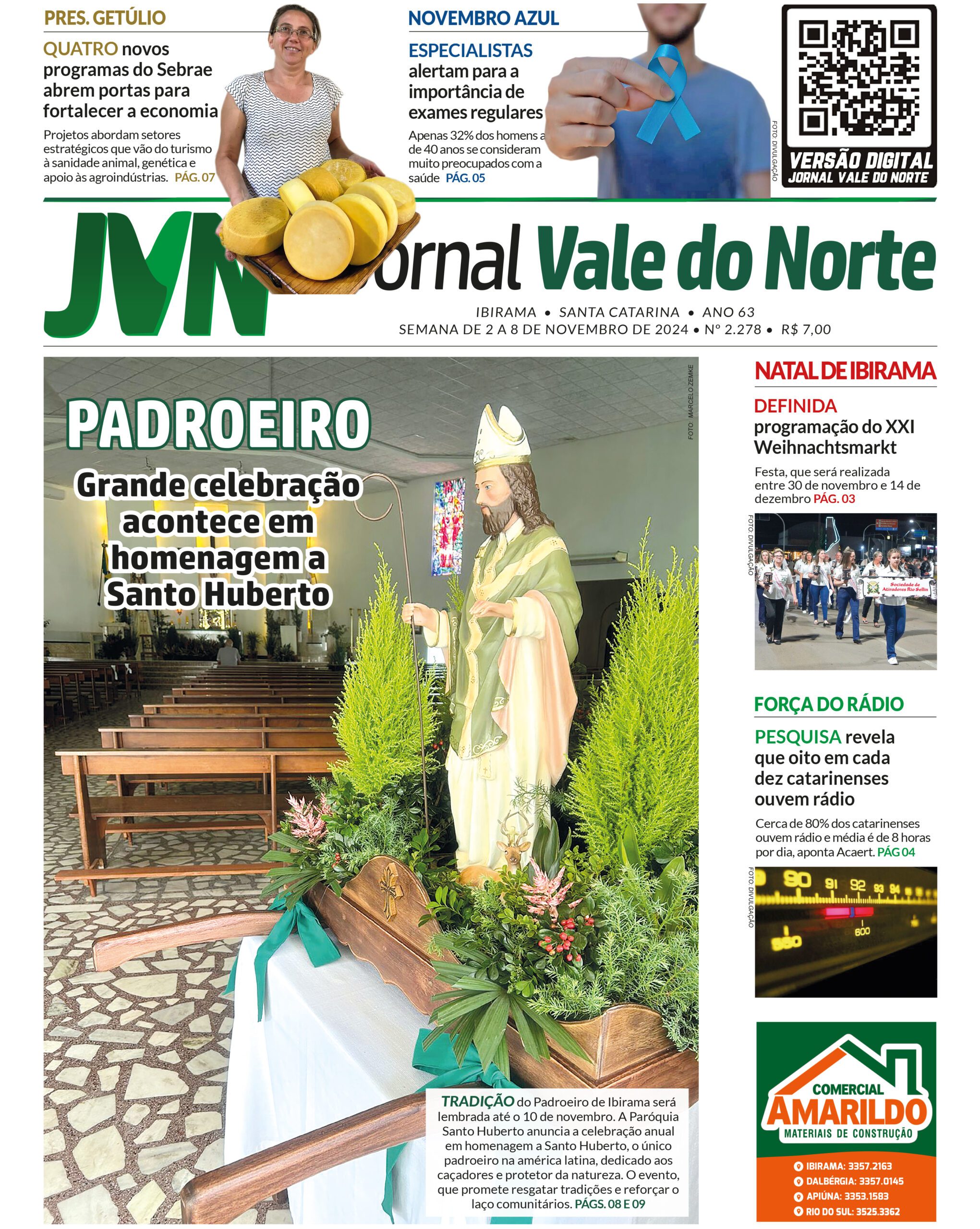 JORNAL VALE DO NORTE DE 02 A 08 DE NOVEMBRO