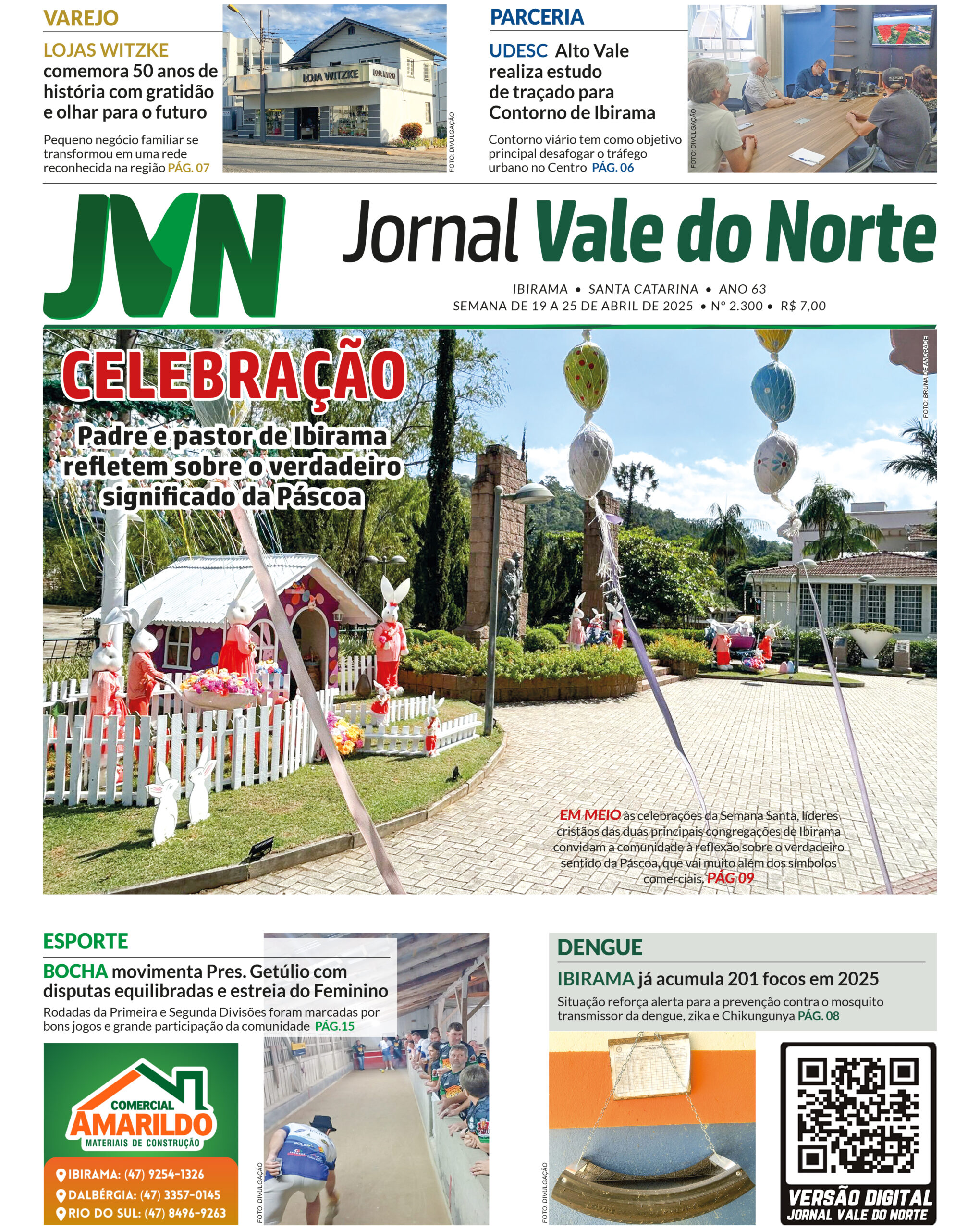 JORNAL VALE DO NORTE, DE 19 A 25 DE ABRIL