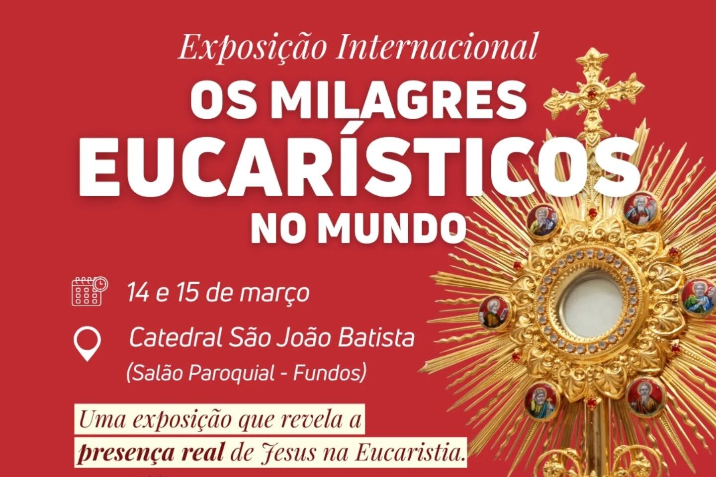 Catedral de Rio do Sul recebe exposição internacional idealizada pelo Beato Carlo Acutis