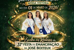 Inscrições abertas: José Boiteux busca nova Rainha e Princesas para 2026