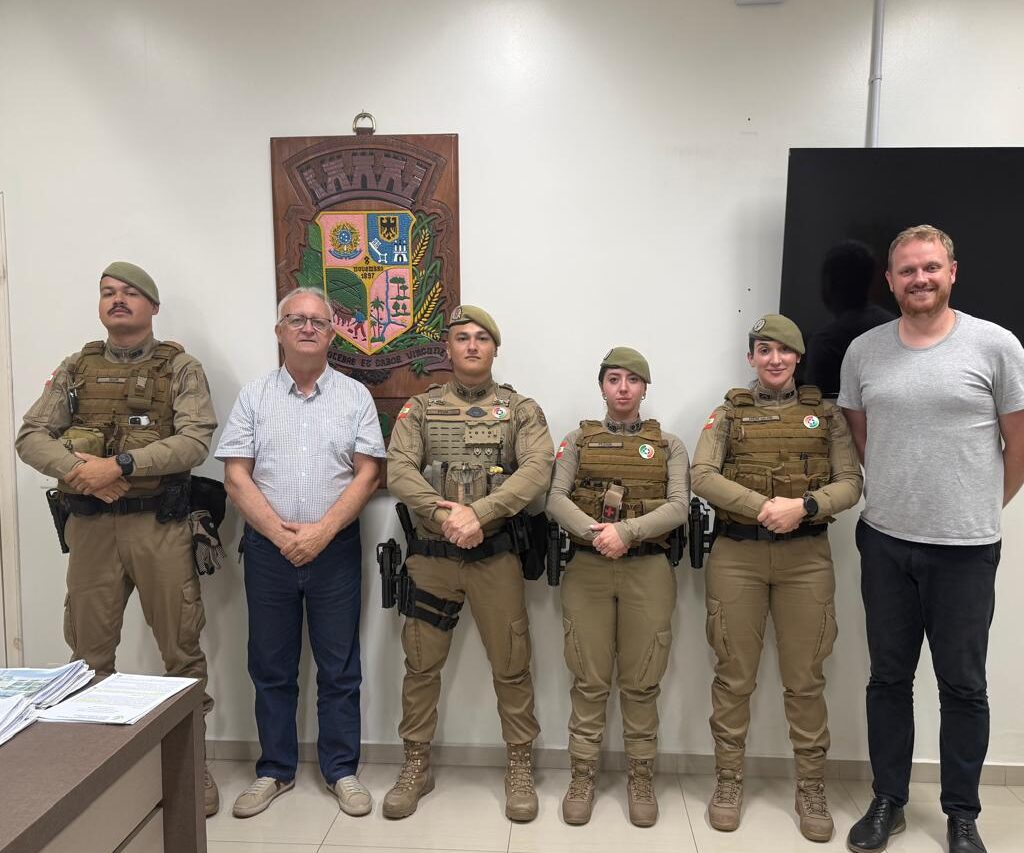 Novos policiais reforçam a segurança em Ibirama