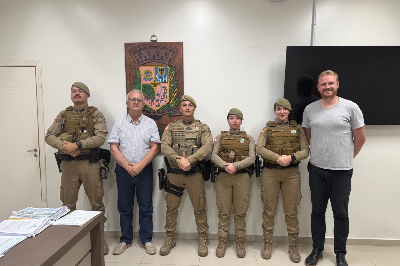 Novos policiais reforçam a segurança em Ibirama