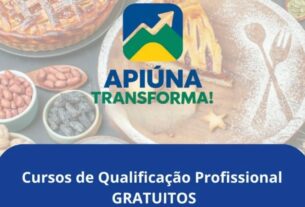 Apiúna oferece cursos gratuitos de Panificação e Confeitaria; inscrições estão abertas