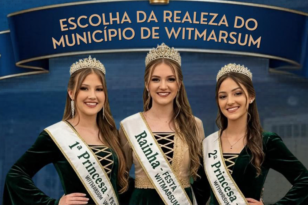 Witmarsum abre inscrições para a escolha da nova Realeza do município