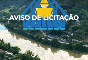Prefeitura de Apiúna lança licitação para construção de ponte sobre o Rio Itajaí-Açu