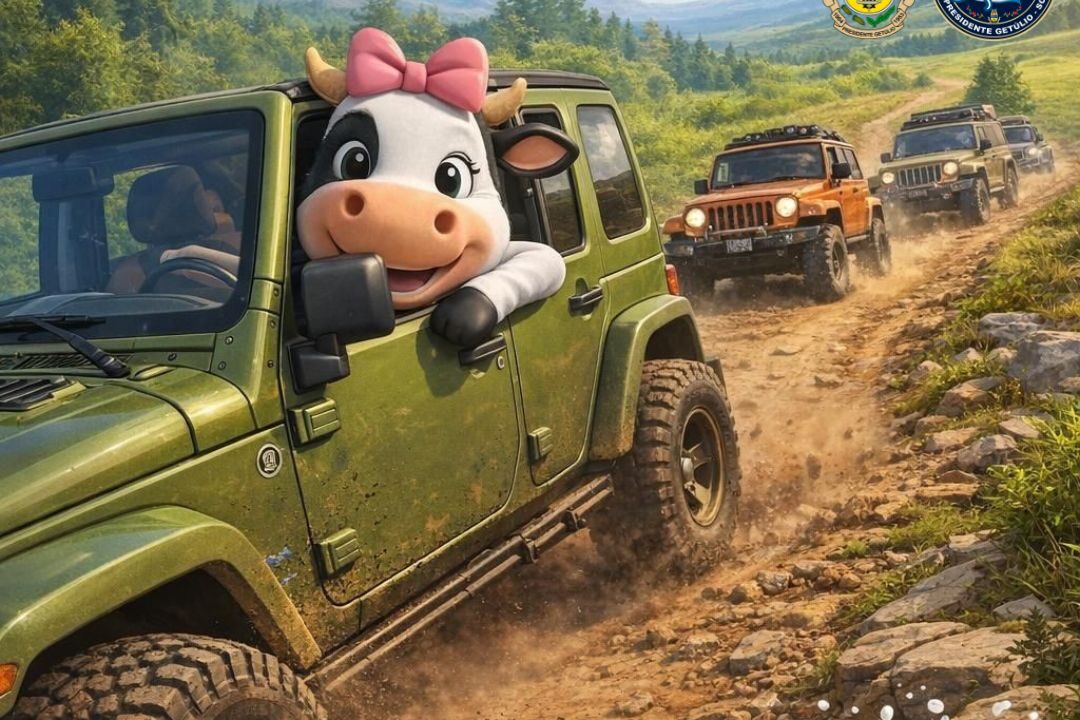 Presidente Getúlio terá 1º Passeio 4×4 durante a Expofeira Estadual do Leite