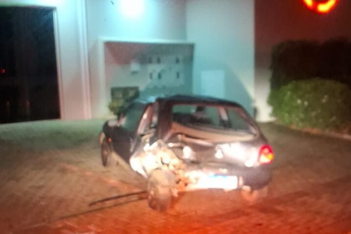 Colisão entre veículos mobiliza equipe do SAMU de Ibirama em Presidente Nereu