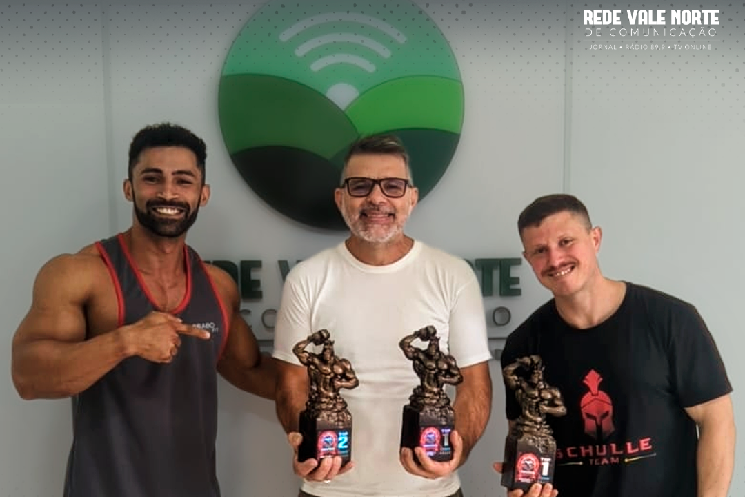 Fisiculturistas do Alto Vale conquistam títulos em competição nacional