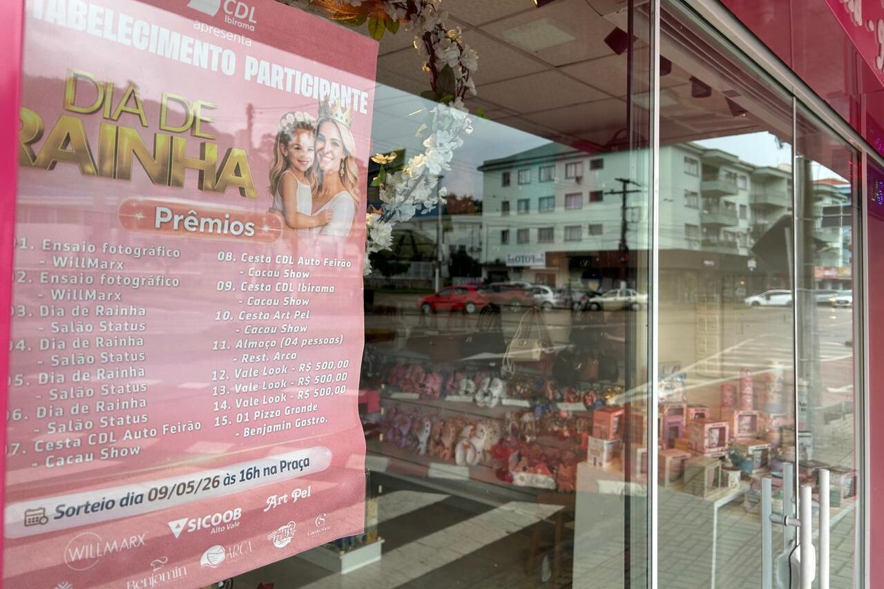 CDL de Ibirama lança programa “Valorize Ibirama” e anuncia campanha de Dia das Mães