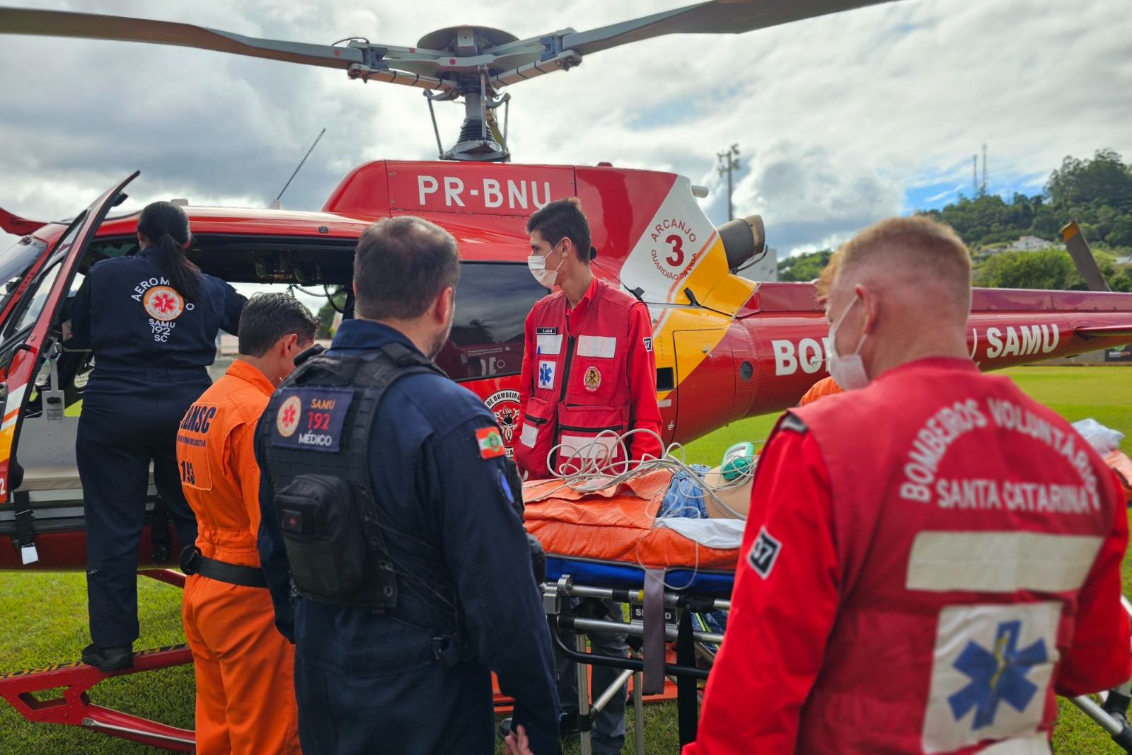Abril registra alto volume de atendimentos pelos Bombeiros Voluntários de Presidente Getúlio