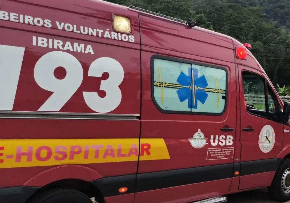 Três acidentes envolvendo carro e moto são registrados em menos de uma hora em Ibirama e José Boiteux