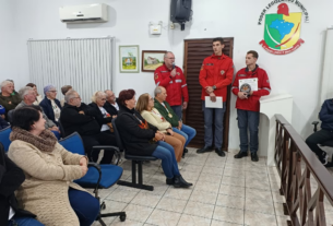 Bombeiros Voluntários recebem Moção de Aplausos na Câmara de Vereadores após destaque estadual em desafio de trauma