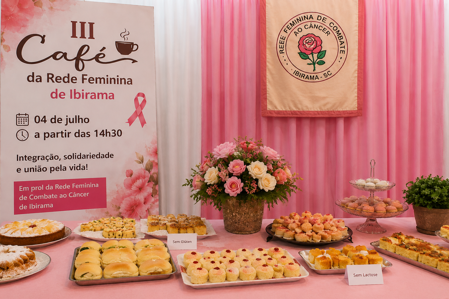 Divulgados detalhes do III Café da Rede Feminina de Ibirama