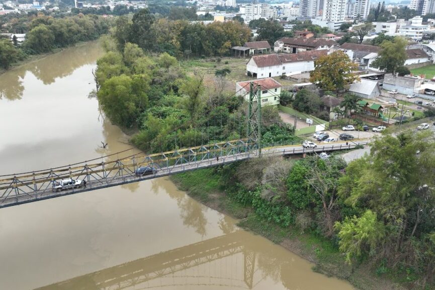 Reforma da Ponte Viriato Alves Garcia deve iniciar nesta semana em Rio do Sul