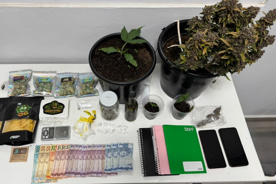 Homem é preso por tráfico de drogas após investigação da Polícia Militar em Lontras