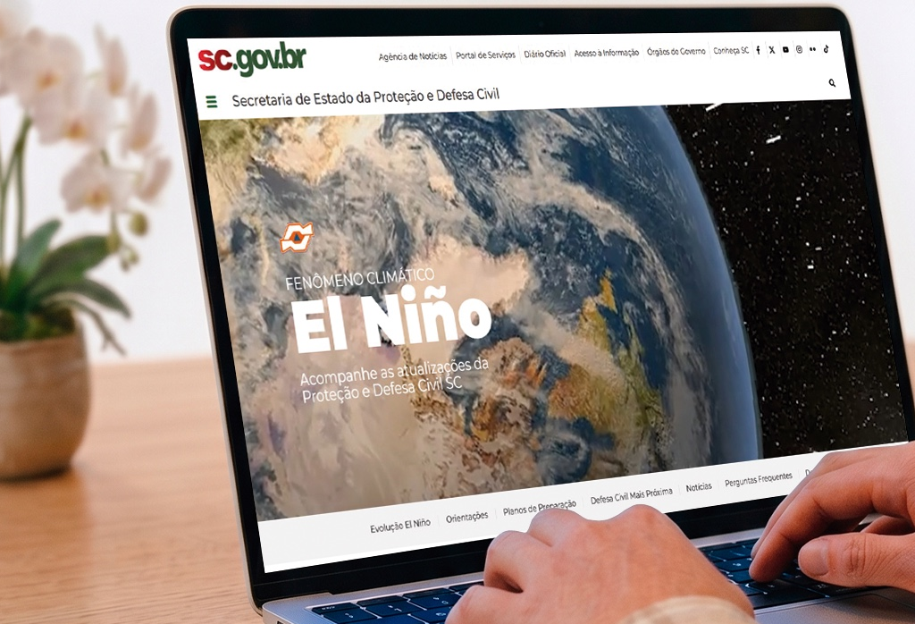Proteção e Defesa Civil: Santa Catarina lança página especial com informações e orientações sobre o fenômeno El Niño