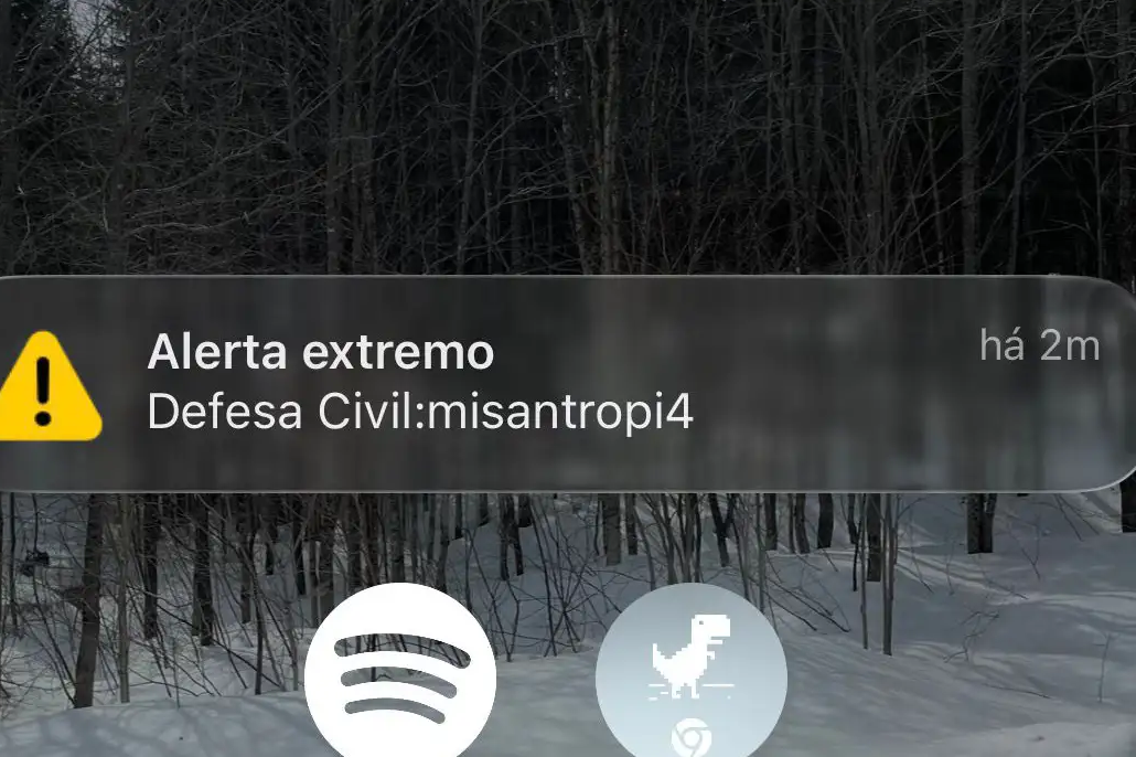 Falso alerta da Defesa Civil atingiu cerca de 30 milhões em 8 estados