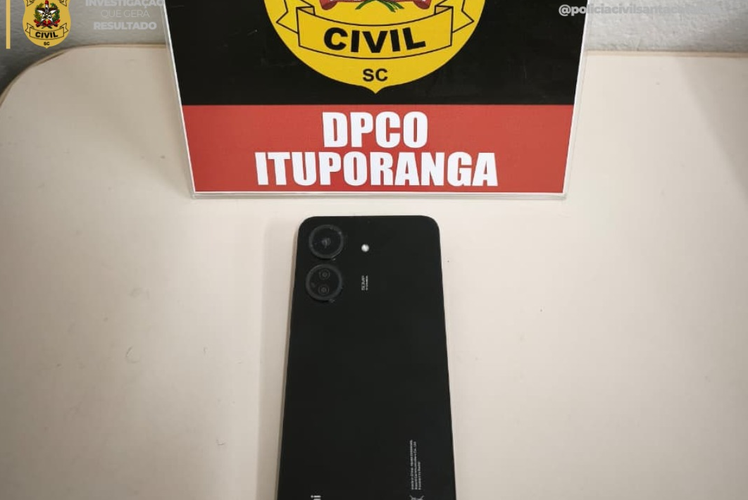 Polícia Civil de SC recupera em Pernambuco celular furtado em Ituporanga