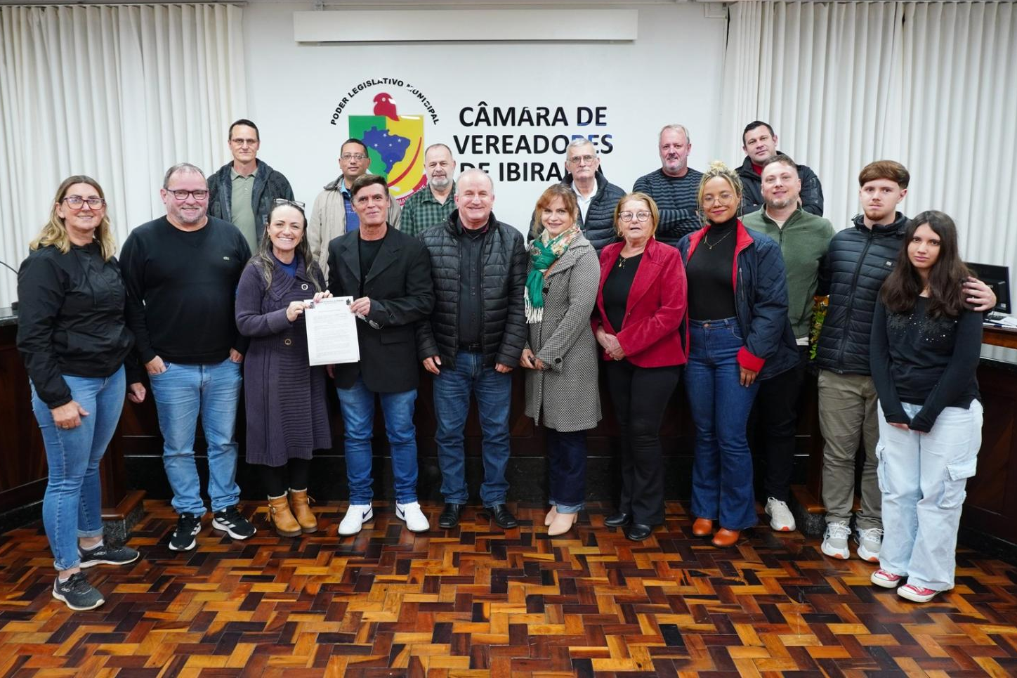Câmara Municipal de Ibirama homenageia Professor Murilo Cristóvão com Moção de Aplauso por atuação ambiental
