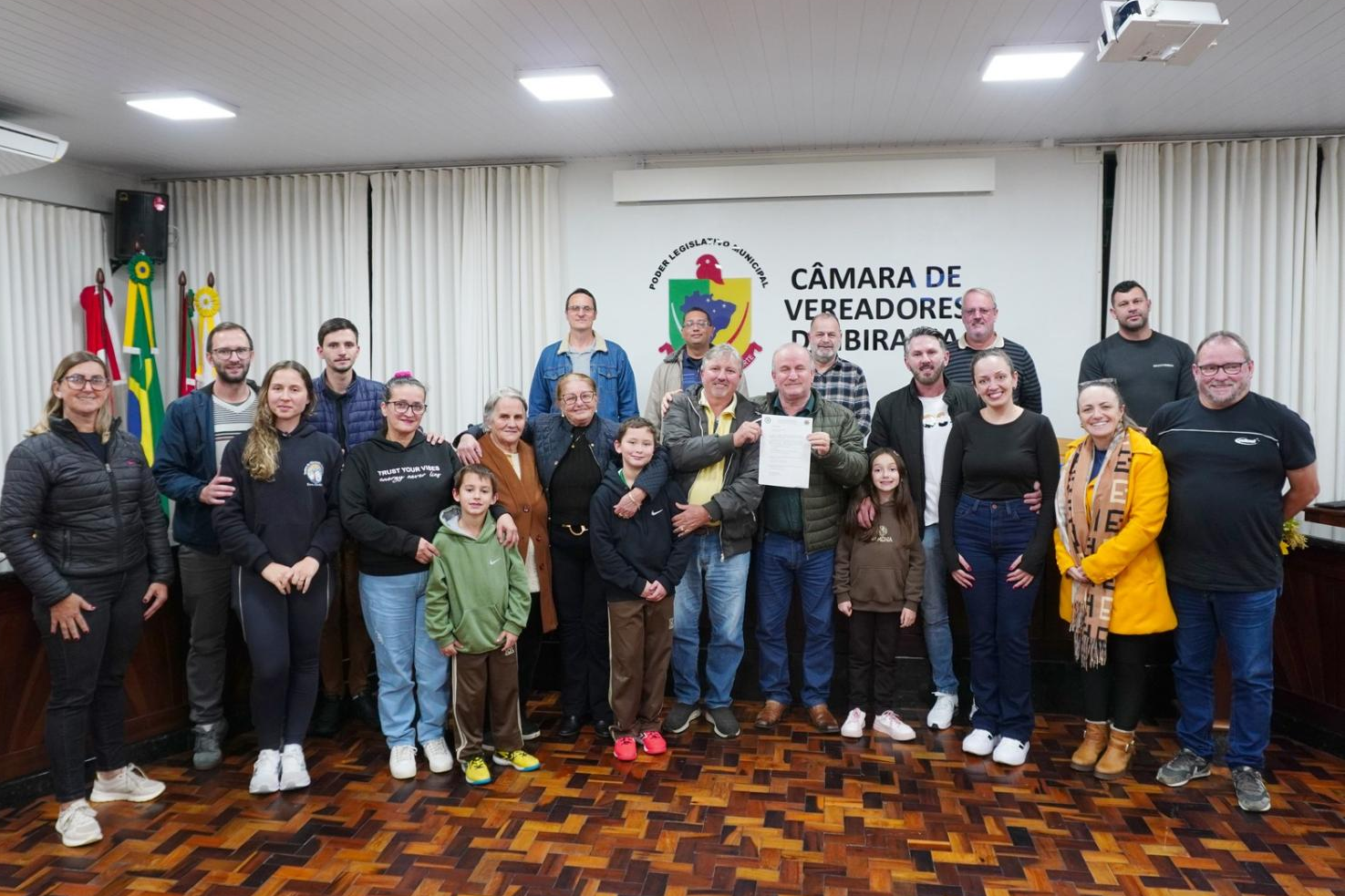Câmara de Ibirama homenageia legado de Getulino França ao denominar posto de saúde de Nova Stettin