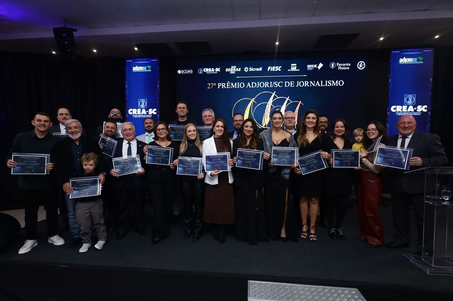 Jornal Vale do Norte conquista duas menções honrosas no Prêmio Adjori/SC de Jornalismo