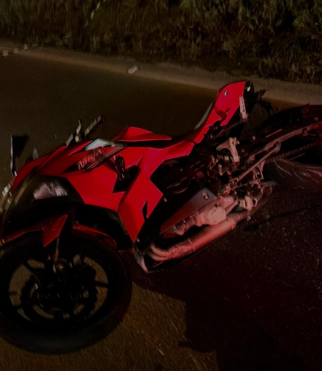 Jovem morre após grave acidente envolvendo motocicleta e dois carros em Ibirama