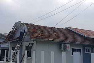 Defesa Civil atende ocorrências após chuva e vento em Rio do Sul