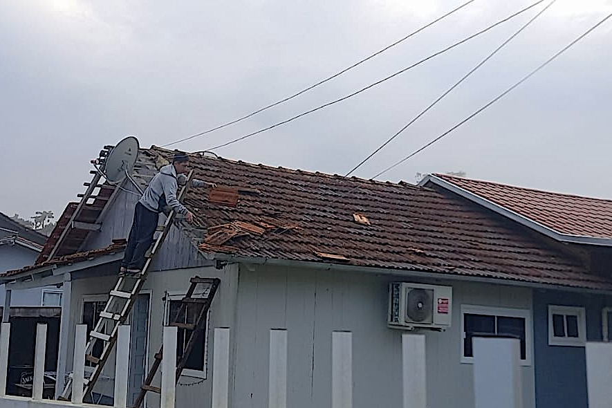 Defesa Civil atende ocorrências após chuva e vento em Rio do Sul