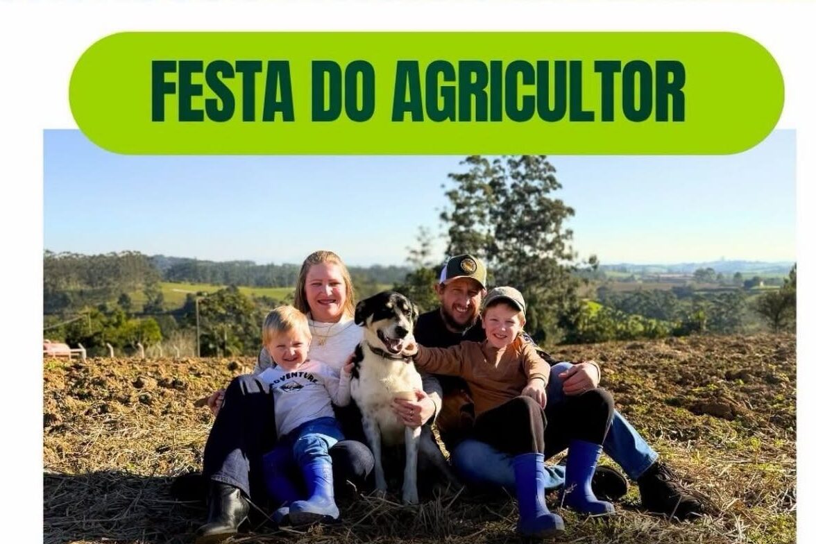 Festa do Agricultor vai homenagear produtores rurais e destacar a importância do setor para Presidente Getúlio