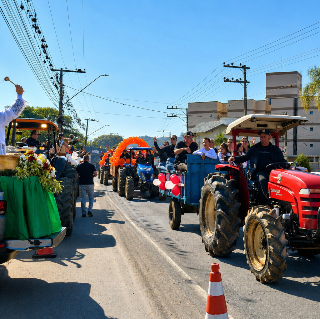 Festa do Colono e do Motorista reúne centenas de participantes e valoriza quem move a economia de Ibirama