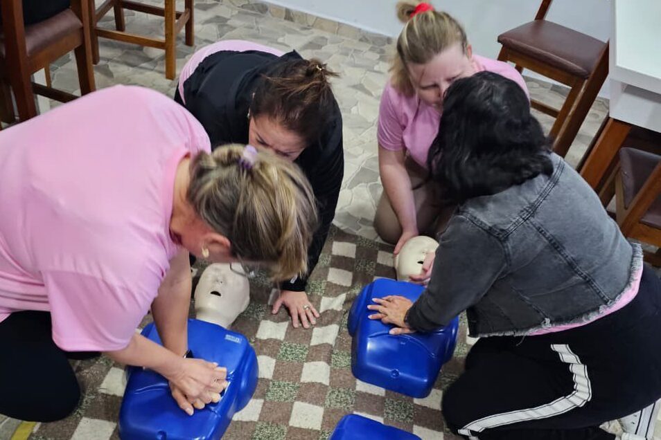 Bombeiros Voluntários capacitam mais de 330 profissionais em Primeiros Socorros pela Lei Lucas em Presidente Getúlio