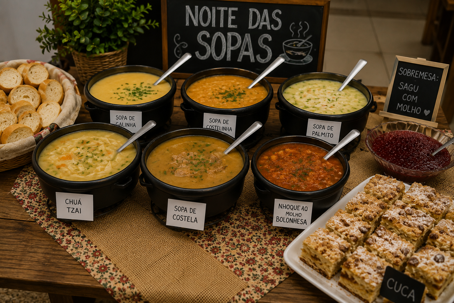 Noite das Sopas da AMBBEVI acontece neste sábado com novidades no cardápio em Ibirama