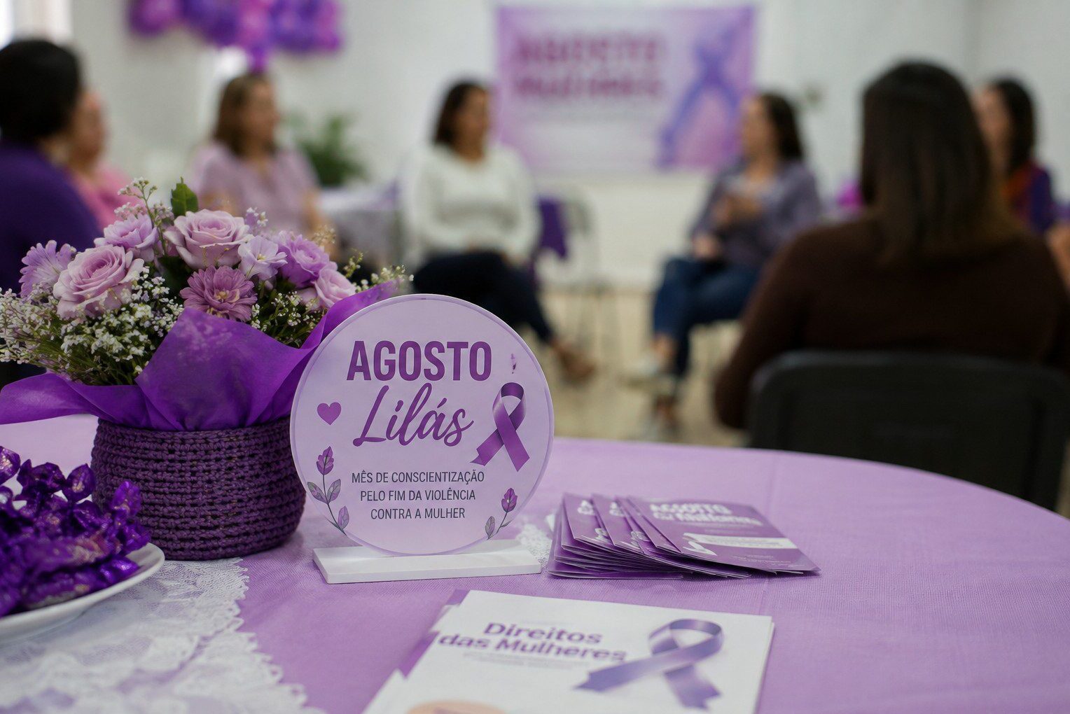 Presidente Getúlio promove Roda de Conversa em alusão ao Agosto Lilás