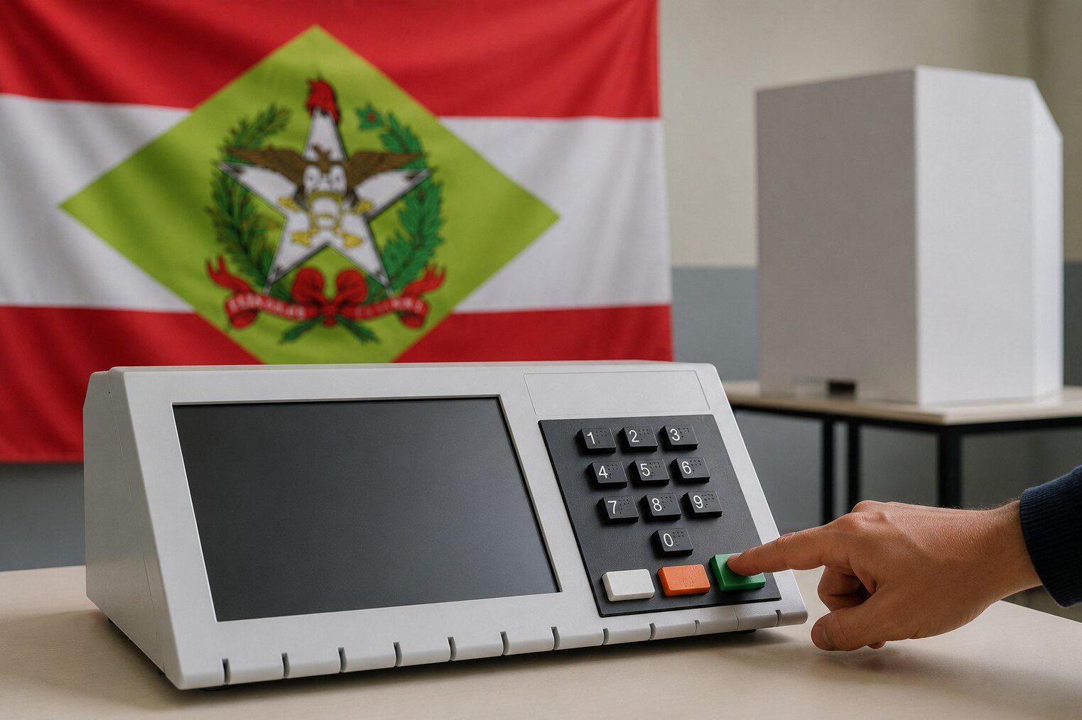 692 candidaturas são registradas em Santa Catarina para as Eleições 2026