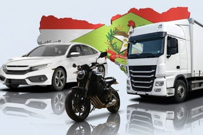 Emplacamentos em Santa Catarina crescem 9,86% em 2026 e reforçam confiança do mercado automotivo