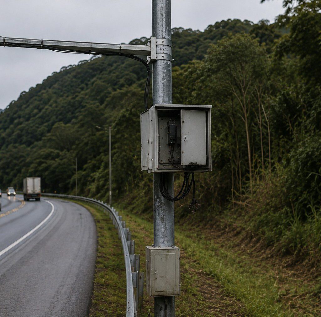 Radares na BR-470 seguem sem funcionar após furtos e vandalismo entre Ibirama e Lontras