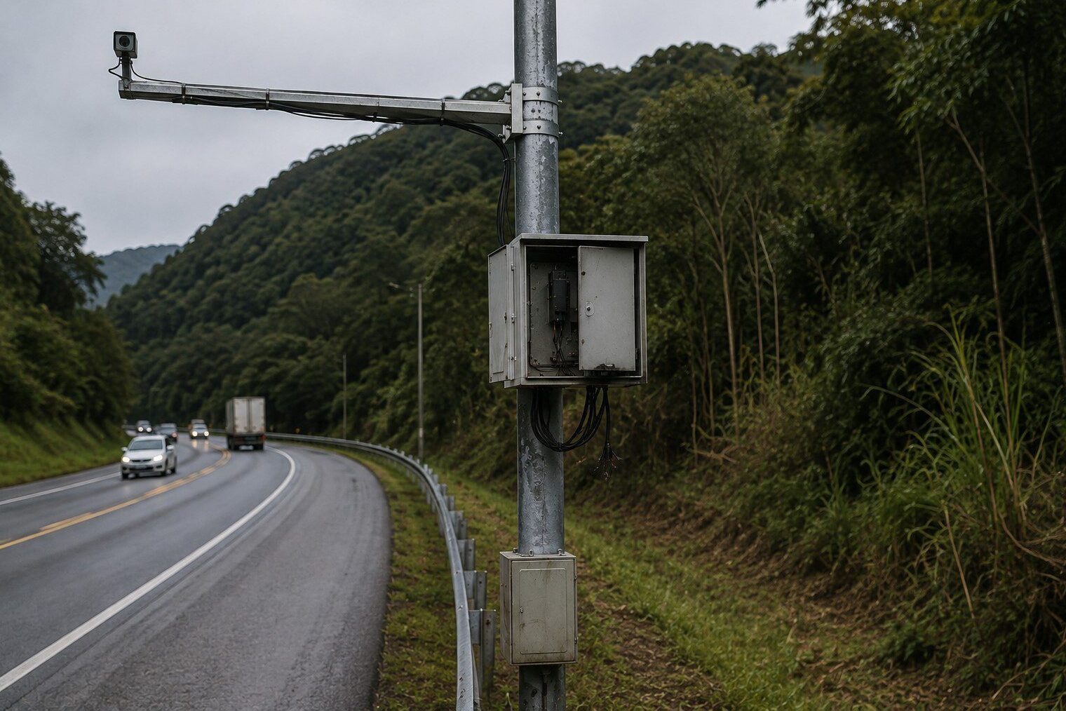 Radares na BR-470 seguem sem funcionar após furtos e vandalismo entre Ibirama e Lontras