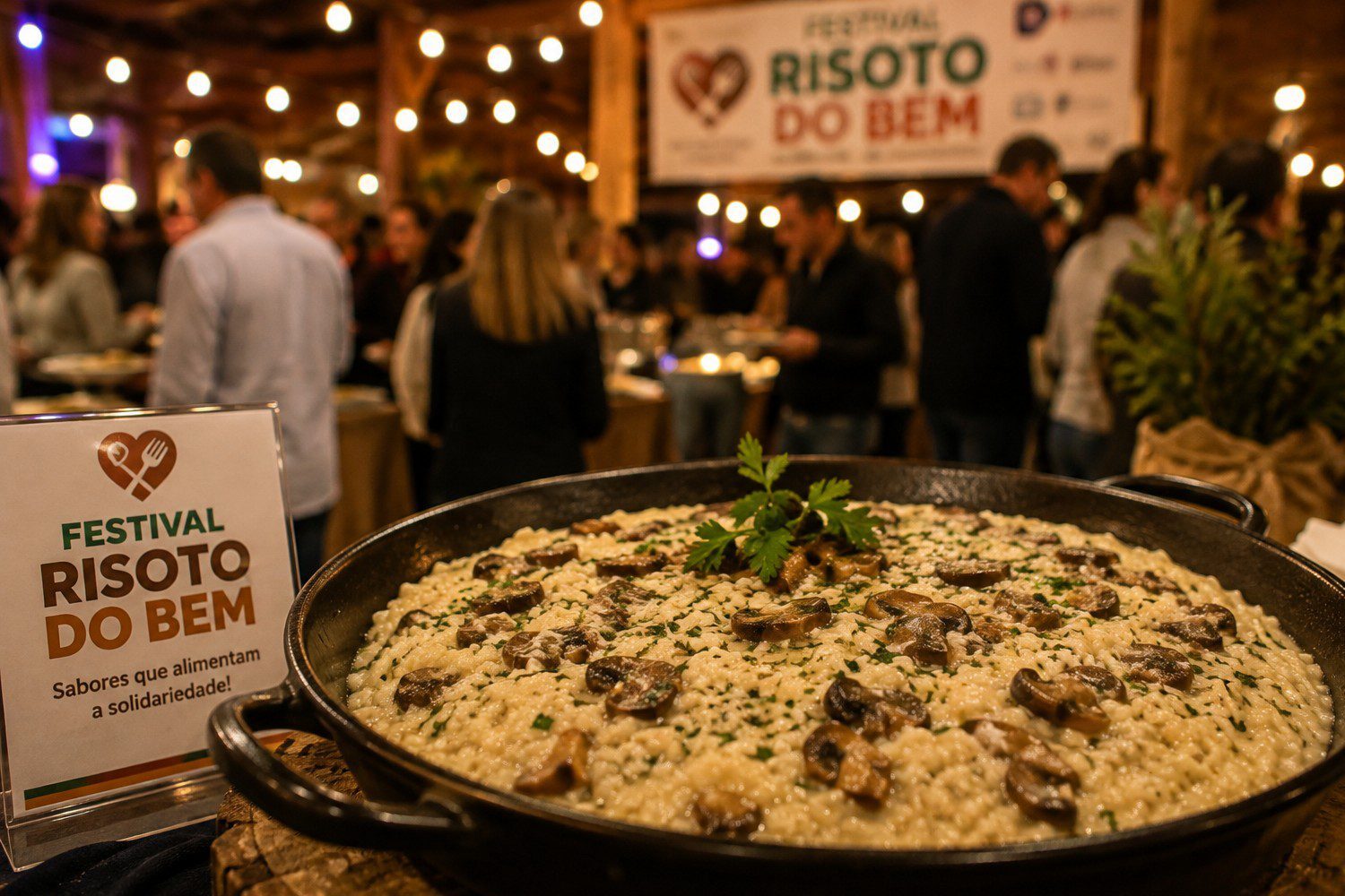 Presidente Getúlio terá primeiro Festival Risoto do Bem neste sábado
