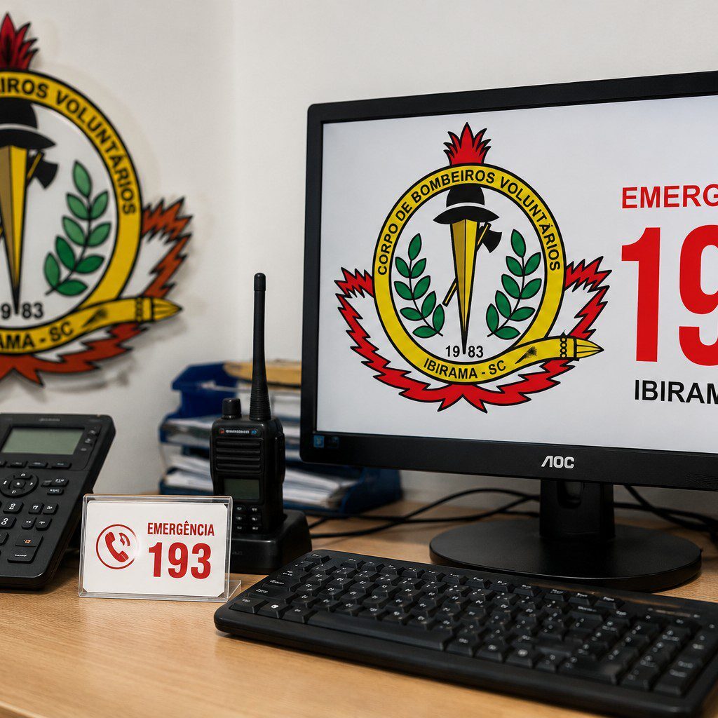 Bombeiros orientam por telefone e ajudam a salvar mulher que sofreu engasgamento em Ibirama