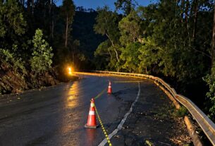 Chuva provoca novo deslizamento e reforça riscos na Serra do Tucano