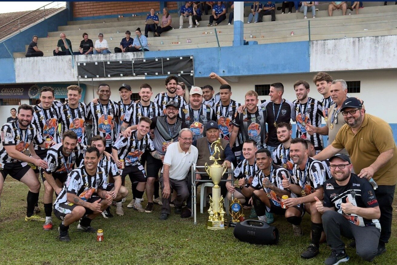 Serrano conquista título inédito no Campeonato Municipal de Presidente Getúlio